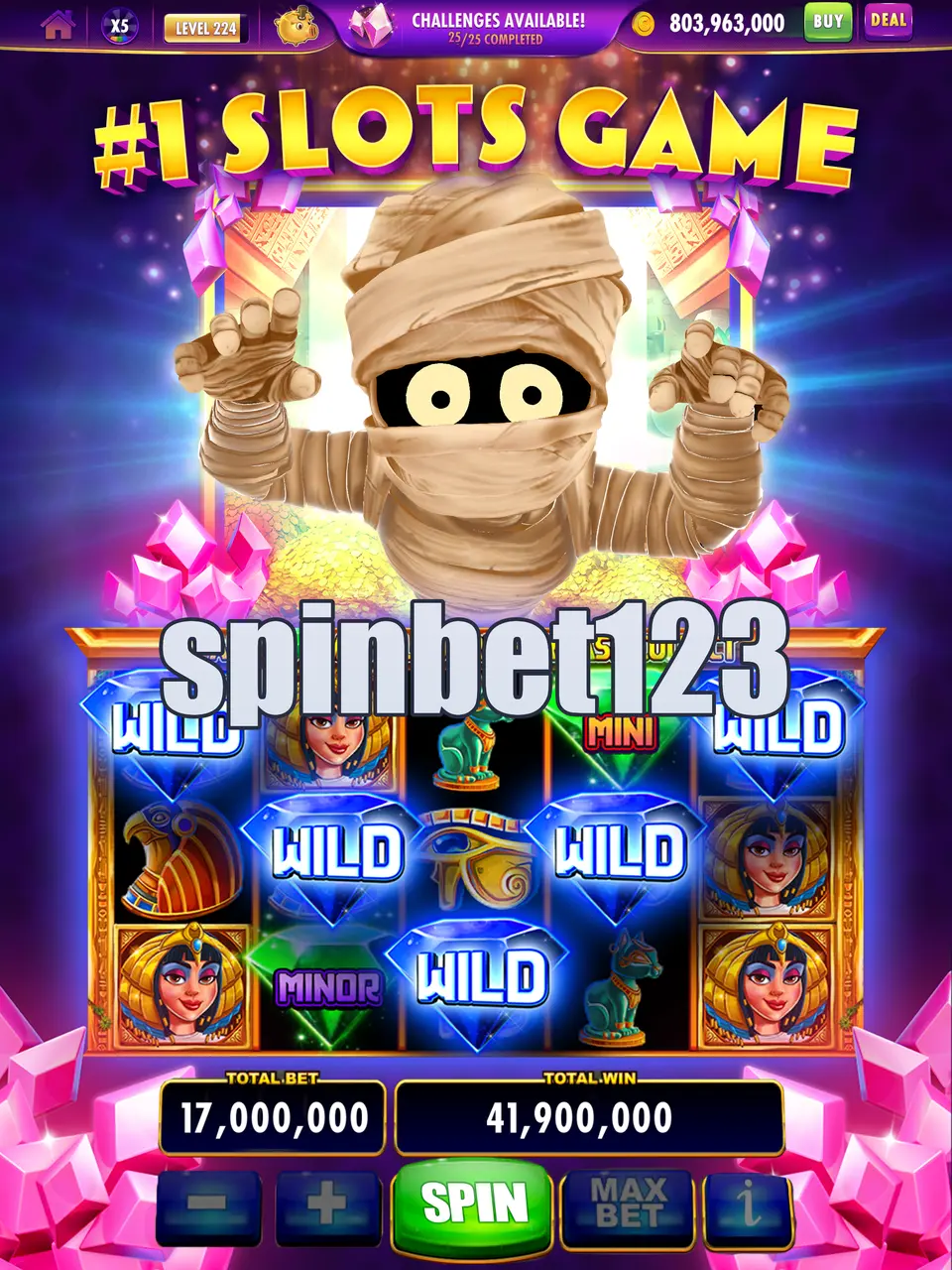 spinbet123 Tangkapan Layar Resmi APK